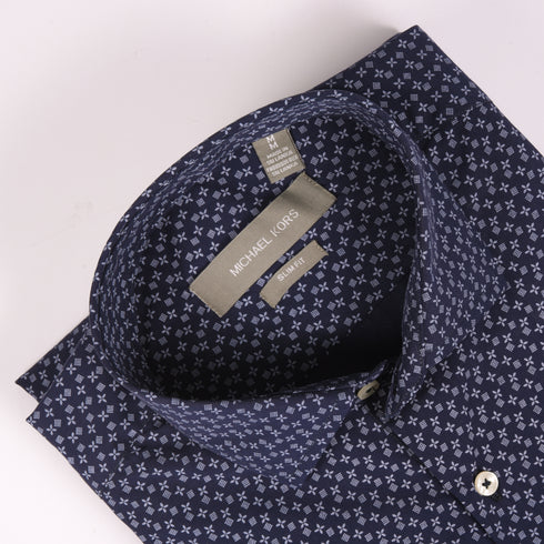 MK Navy Printed Shirt